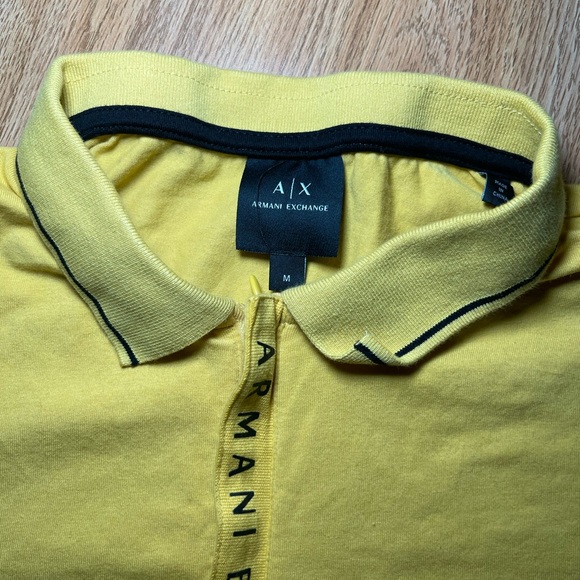 Armani exchange short sleeve men’s polo top - Picture 3 of 4